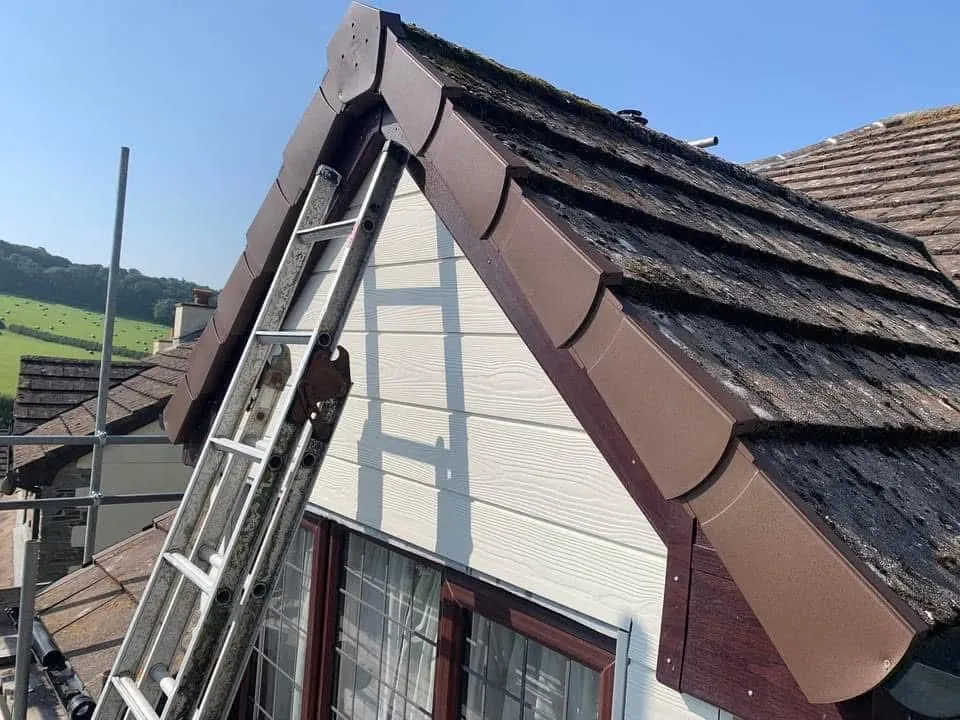 New fascias, bargeboards and guttering in Plymouth