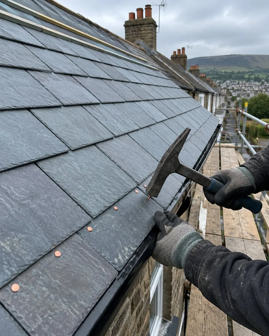 Slate roofing in Plymouth
